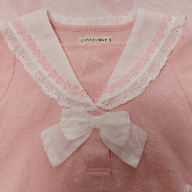 coeur a coeur(クーラクール)のセーラープル ピンク キッズ/ベビー/マタニティのベビー服(~85cm)(Ｔシャツ)の商品写真