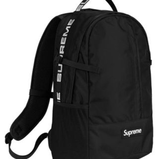 シュプリーム(Supreme)のsupreme 18ss backpack black 黒(バッグパック/リュック)