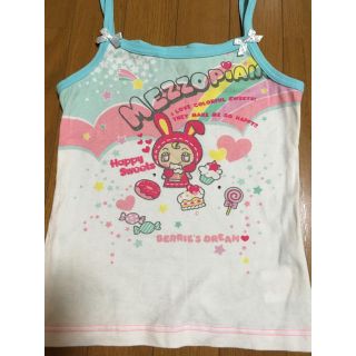 メゾピアノ(mezzo piano)のmezzo piano タンクトップ(Tシャツ/カットソー)