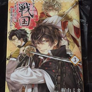 アキタショテン(秋田書店)のイケメン戦国 ３巻 梶山ミカ(少女漫画)