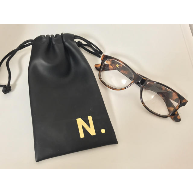 N.Natural beauty basic(エヌナチュラルビューティーベーシック)のナチュラルビューティーベーシック〈べっ甲風 メガネ〉 レディースのファッション小物(サングラス/メガネ)の商品写真