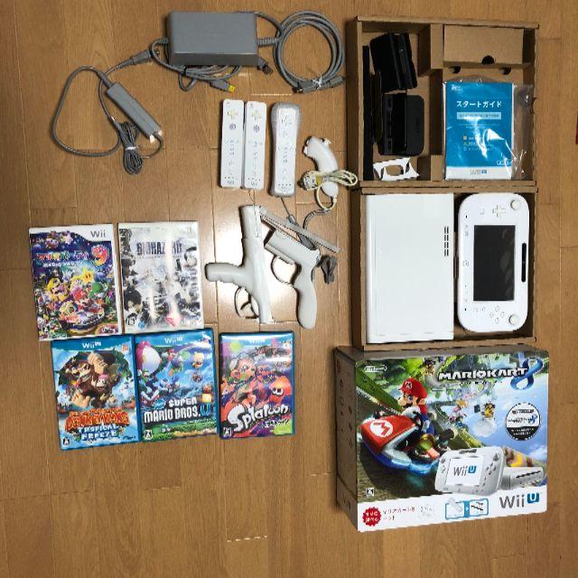 WiiU マリオカート8セット 32GB 白 +色々
