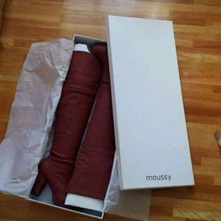 マウジー(moussy)の未使用✩moussyニーハイブーツ(ブーツ)