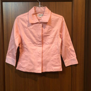モルガン(MORGAN)の新品 モルガンのピンクのジャケット＊＊(テーラードジャケット)