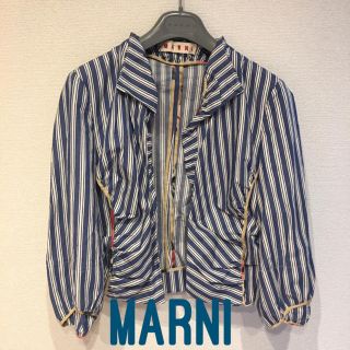 マルニ(Marni)のお値下げ！！マルニ☆ストライプジャケット【美品】(その他)