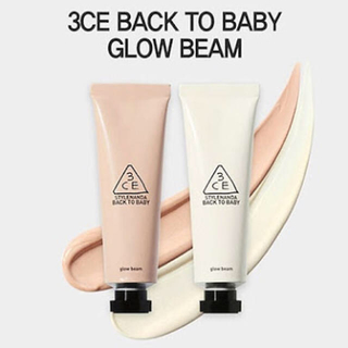 スリーシーイー(3ce)のback to baby glow beam cleam white(化粧下地)