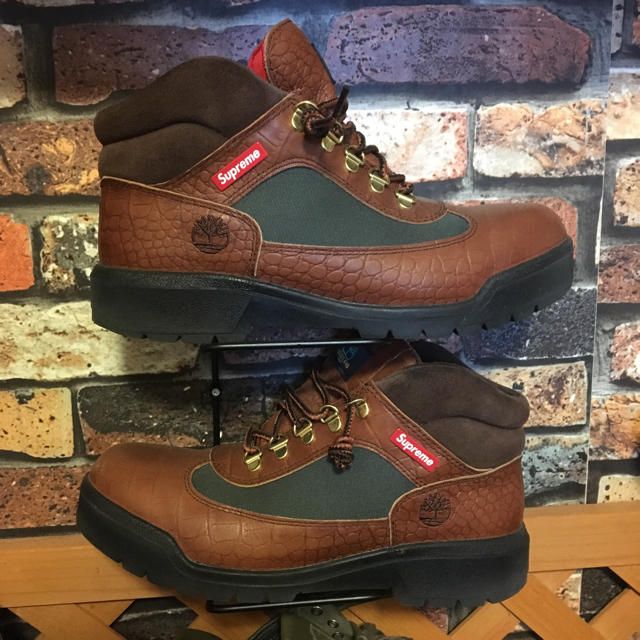 Timberland - Supreme 16aw timberland フィールドブーツ 27cmの通販