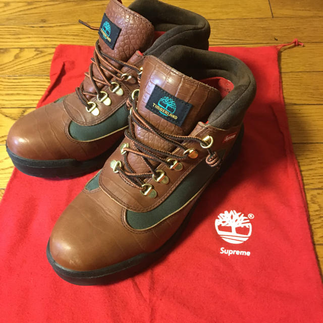 Timberland - Supreme 16aw timberland フィールドブーツ 27cmの通販