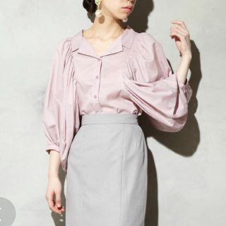 パメオポーズ(PAMEO POSE)の【美品】PAMEO POSE sleeve shirt(シャツ/ブラウス(長袖/七分))