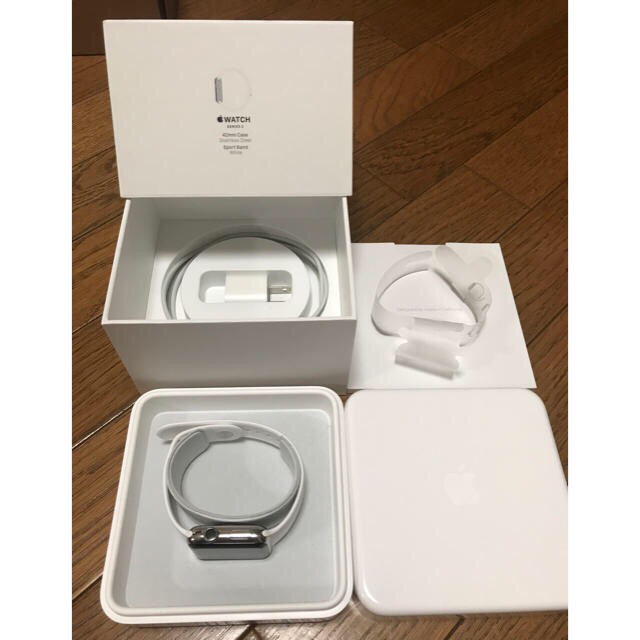 Apple - apple watch series 2 42mm ステンレススチールの通販 by tooobe's shop｜アップルウォッチならラクマ Watch 代引不可