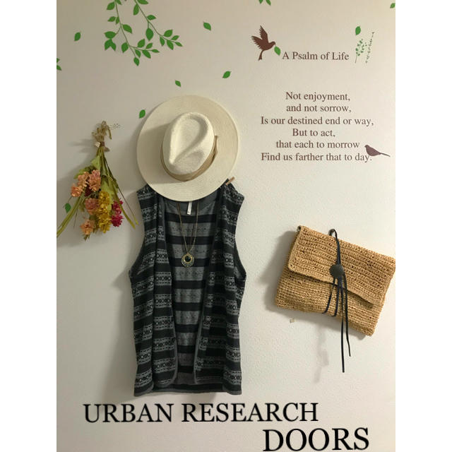 URBAN RESEARCH DOORS(アーバンリサーチドアーズ)の☆URBAN RESEARCH DOORS☆ジレ レディースのジャケット/アウター(その他)の商品写真