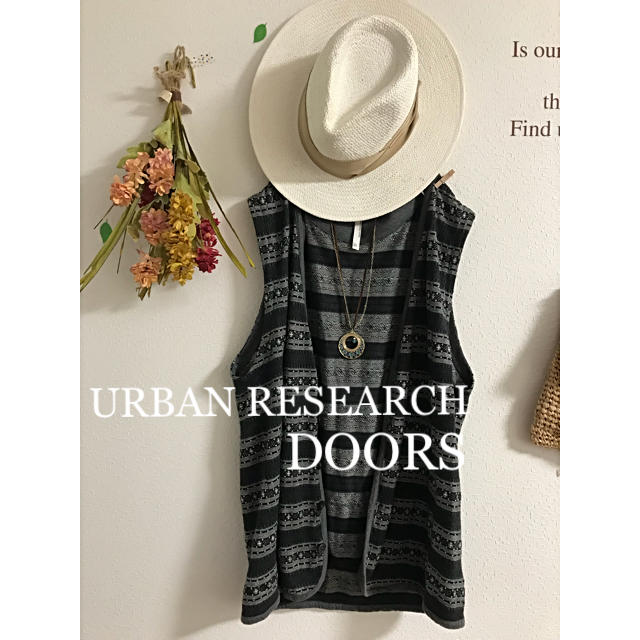 URBAN RESEARCH DOORS(アーバンリサーチドアーズ)の☆URBAN RESEARCH DOORS☆ジレ レディースのジャケット/アウター(その他)の商品写真