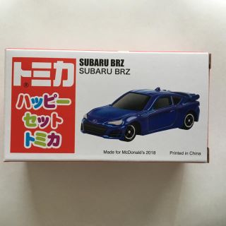 マクドナルド(マクドナルド)のハッピーセット トミカ スバルＢＲＺ(ミニカー)