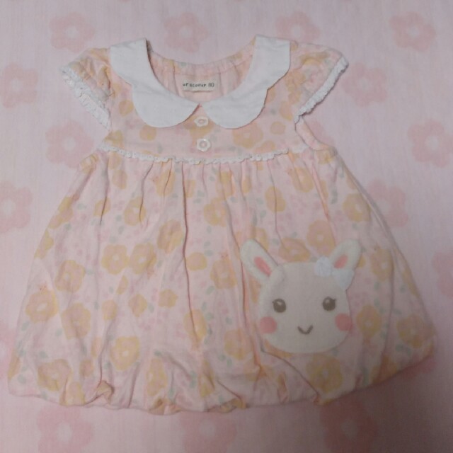 coeur a coeur(クーラクール)のバルーン チュニック キッズ/ベビー/マタニティのベビー服(~85cm)(Ｔシャツ)の商品写真