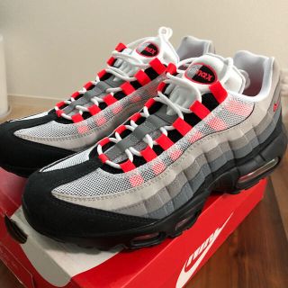 NIKE AIR MAX 95 OG 28.5cm ソーラーレッド 新品 送料込