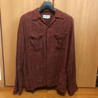 ササフラス(SASSAFRAS)のsassafras ササフランス gdu shirtバーガンディ(シャツ)