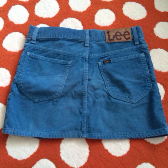 Lee(リー)のリーのコーデュロイスカート レディースのスカート(ミニスカート)の商品写真