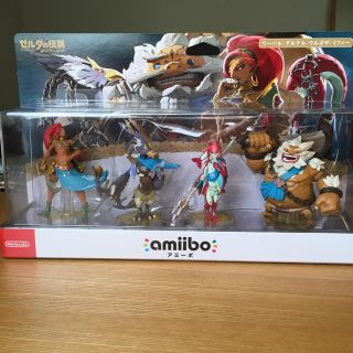 超安い】 amiibo アミーボ ゼルダの伝説 四人の英傑セット ゲーム