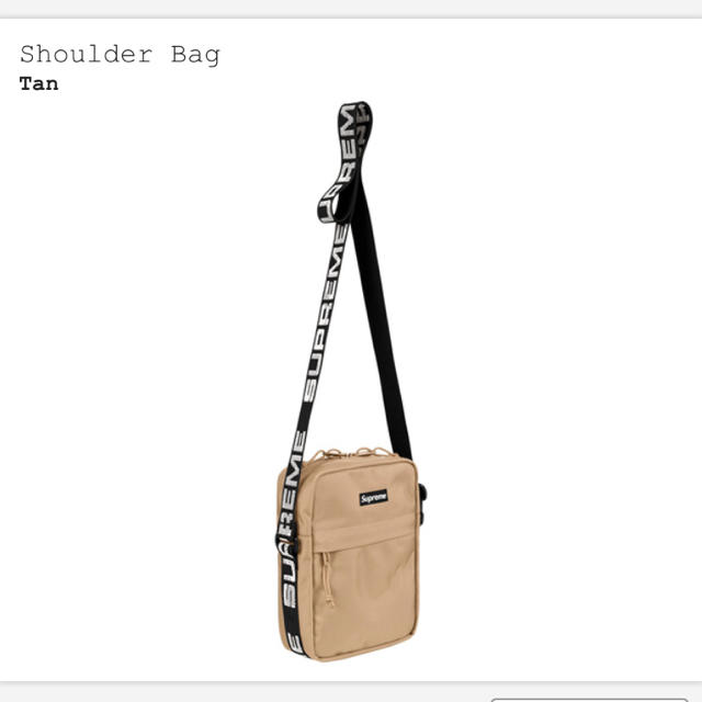 Supreme shoulder bag Tan ショルダーバック タン 新品  メンズのバッグ(ショルダーバッグ)の商品写真