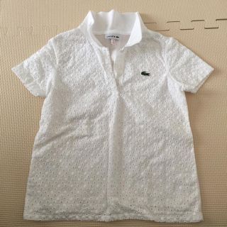 ラコステ(LACOSTE)の美品♡ラコステ♡レースポロシャツ(Tシャツ/カットソー)