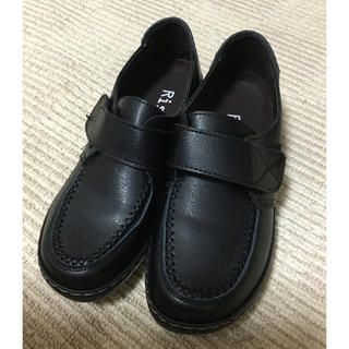 【新品】婦人カジュアルシューズ ブラック サイズ24.0㎝(ローファー/革靴)