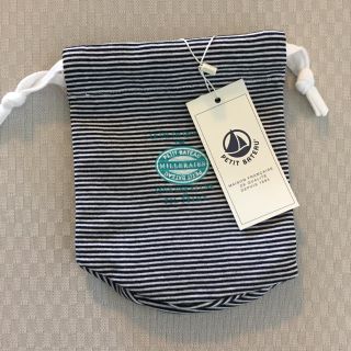 プチバトー(PETIT BATEAU)の新品 PETIT BATEAU 巾着袋(その他)