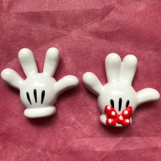 ディズニー(Disney)のディズニー ミッキー&ミニー 箸置き(カトラリー/箸)