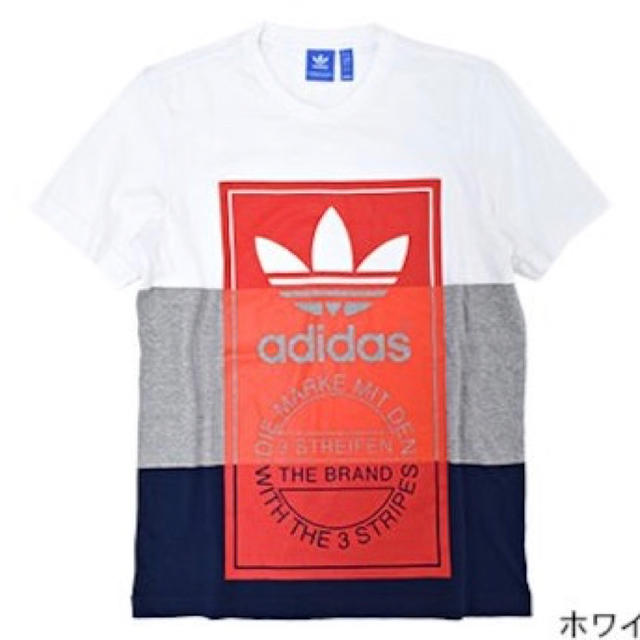 adidas(アディダス)のadidas originals TONGUE LABLE TEE Oサイズ メンズのトップス(Tシャツ/カットソー(半袖/袖なし))の商品写真