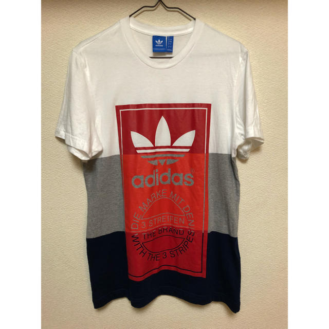 adidas(アディダス)のadidas originals TONGUE LABLE TEE Oサイズ メンズのトップス(Tシャツ/カットソー(半袖/袖なし))の商品写真