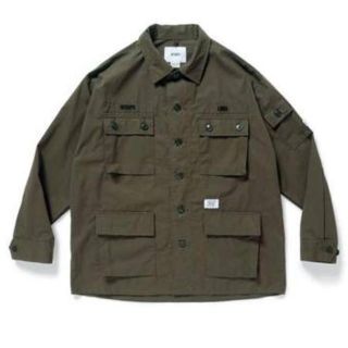 WTAPS 18ss JUNGLE SHIRT WEATHER 黒 L 試着のみ