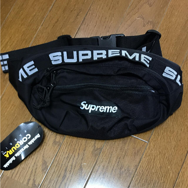 supreme  Waist Bag blackバッグ