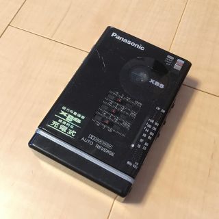 80年代中頃 パナソニック カセットプレイヤー FM/AM付 ジャンク品