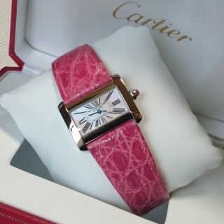 カルティエ(Cartier)の【美品☆】 カルティエ タンク ミニディヴァン レディース / 腕時計(腕時計)