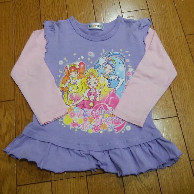 BANDAI(バンダイ)のプリンセスプリキュア カットソー キッズ/ベビー/マタニティのキッズ服女の子用(90cm~)(Tシャツ/カットソー)の商品写真