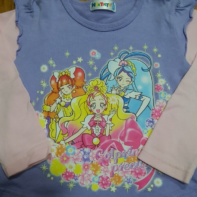 BANDAI(バンダイ)のプリンセスプリキュア カットソー キッズ/ベビー/マタニティのキッズ服女の子用(90cm~)(Tシャツ/カットソー)の商品写真