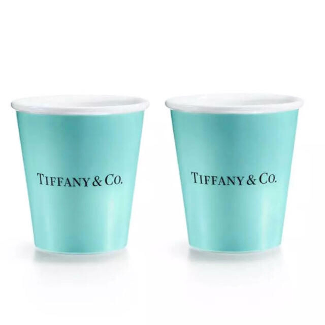 Tiffany & Co.(ティファニー)のくまた様 ご専用 ティファニー ペーパーカップ 三箱(カップ6個) チェスティ インテリア/住まい/日用品のキッチン/食器(グラス/カップ)の商品写真