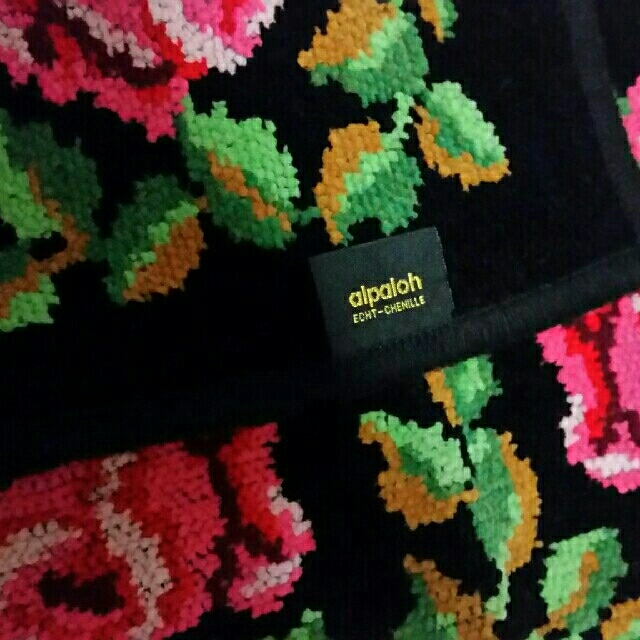Sale❤未使用☆ホットマンalpaloh タオルハンカチ シェニール織 Sale❤未使用☆ホットマンalpaloh タオルハンカチ シェニール織