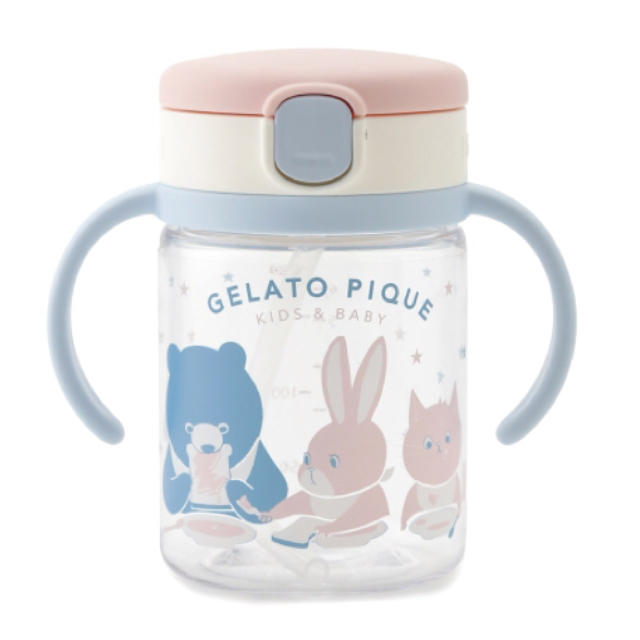 gelato pique(ジェラートピケ)のジェラートピケ ストローマグ リッチェル キッズ/ベビー/マタニティの授乳/お食事用品(水筒)の商品写真