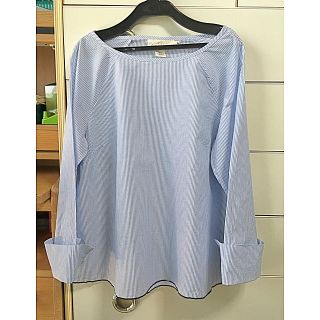 エイチアンドエム(H&M)のH&M♡ボーダーブラウス(シャツ/ブラウス(長袖/七分))