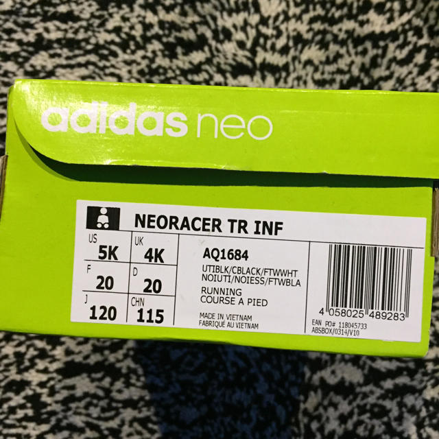 adidas(アディダス)の新品 ADIDAS NEORACER TR INF 12cm キッズ/ベビー/マタニティのベビー靴/シューズ(~14cm)(スニーカー)の商品写真