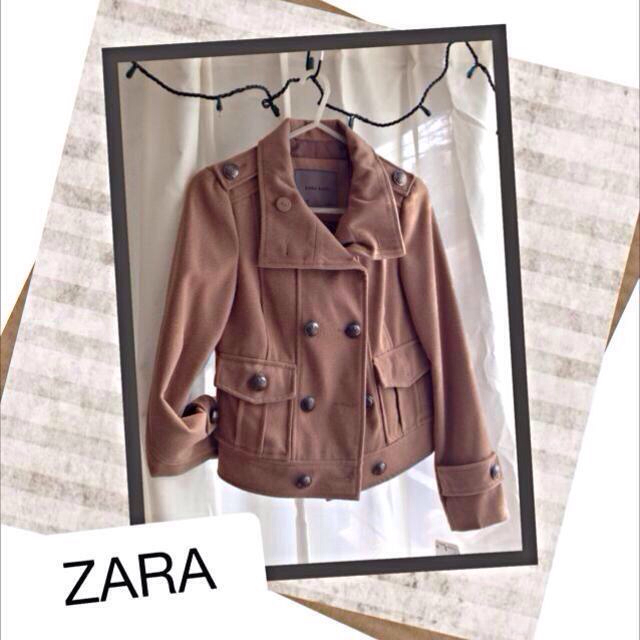 ZARA(ザラ)の【ZARA】ショートJKコート レディースのジャケット/アウター(ブルゾン)の商品写真