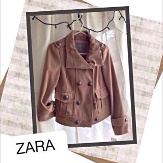 ザラ(ZARA)の【ZARA】ショートJKコート(ブルゾン)