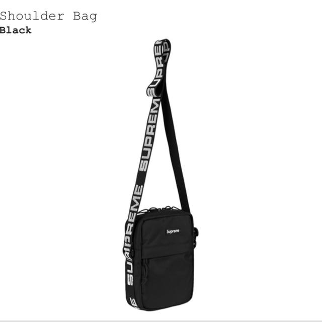 Supreme Shoulder Bag 黒