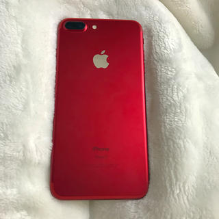 アップル(Apple)のiPhone 7 Plus ☆ 本体 128GB RED 美品！(スマートフォン本体)