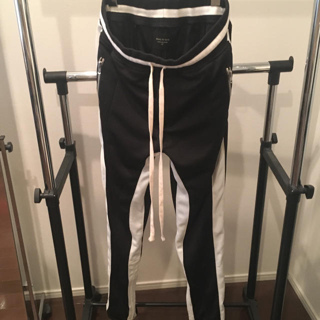 FEAR OF GOD TRACK PANTS Small blackメンズ