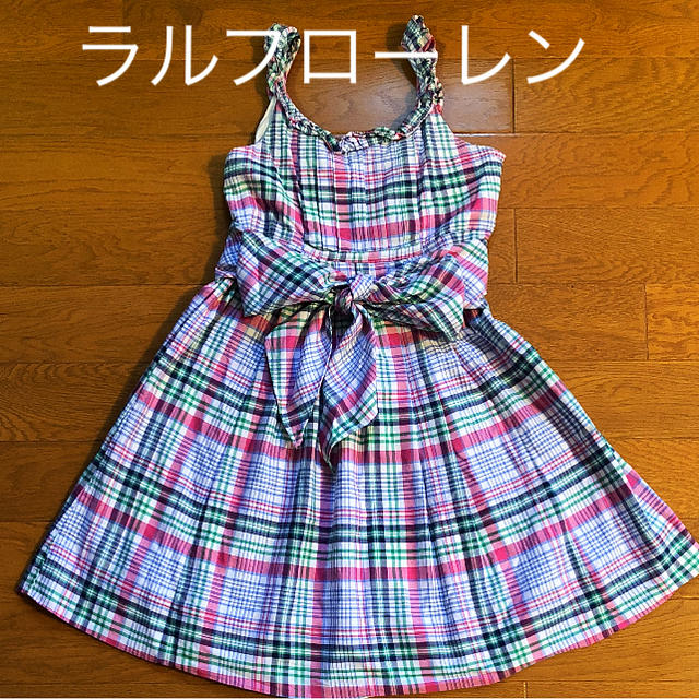 Ralph Lauren(ラルフローレン)のラルフローレン   ワンピース  140 美品 キッズ/ベビー/マタニティのキッズ服女の子用(90cm~)(ワンピース)の商品写真