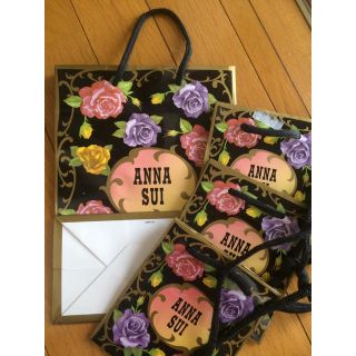 アナスイ(ANNA SUI)のANNA SUIショッパー4枚セット(ショップ袋)