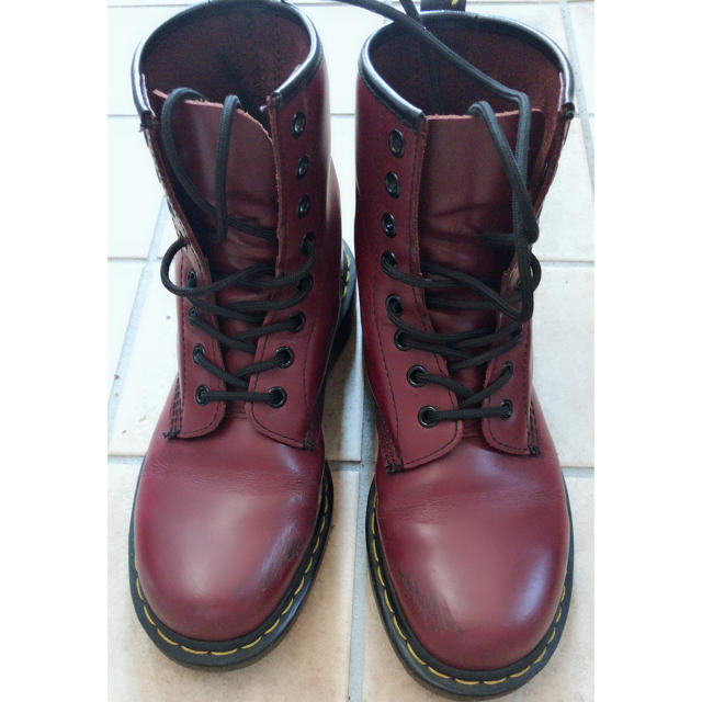 Dr.Martens(ドクターマーチン)のDr.Martens ドクターマーチン 8ホール チェリーレッド レディースの靴/シューズ(ブーツ)の商品写真