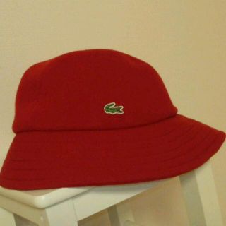 ラコステ(LACOSTE)のラコステ  帽子 新品(ハット)