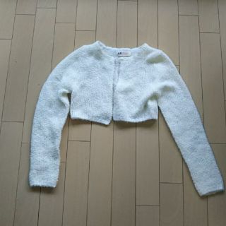 エイチアンドエム(H&M)の子供服 ショート丈カーディガン(カーディガン)